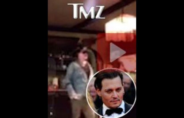 Exhiben conducta violenta de Johnny Depp ¡borracho y enloquecido!