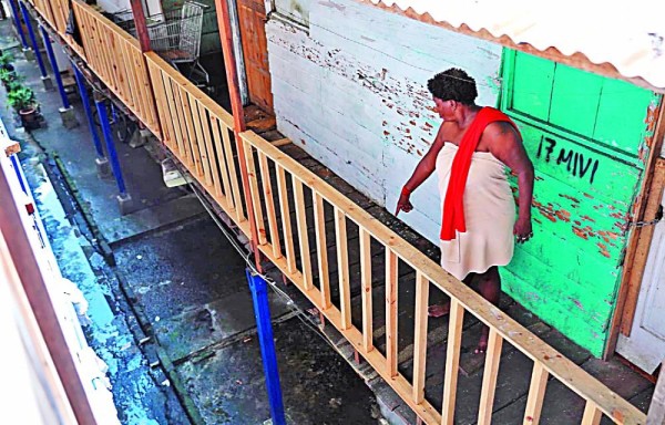 Sus moradores piden ayuda al gobierno.