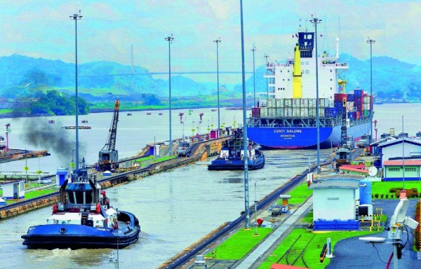 Canal de Panamá.