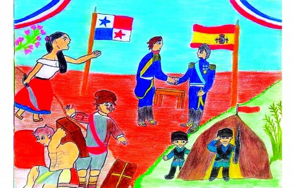 Segundo lugar: Ibelys Zaireth Sanjur (10 años). Penonomé, Coclé.