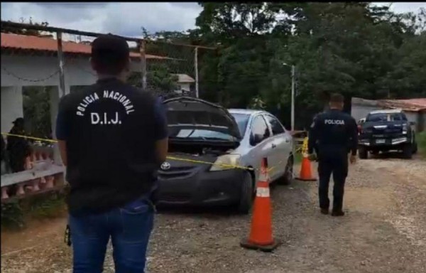 Auto de asesinos fue abandonado y un sujeto fue aprehendido