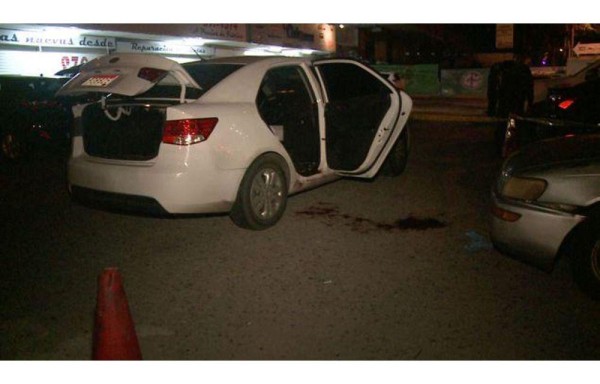 En el lugar quedó sangre de la colombiana Zaida Milena.