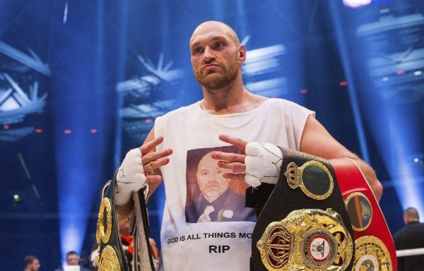 El británico Tyson Fury.