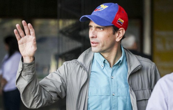 Enrique Capriles es gobernador del estado de Miranda.