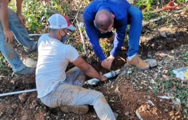 Realizan labores de mantenimiento en el acueducto