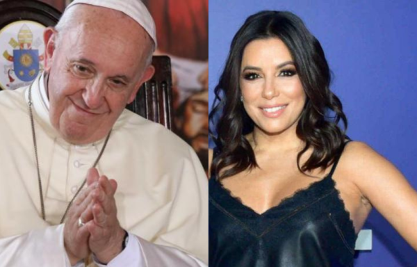 Papa Francisco y Eva Longoria dos de los 100 latinos comprometidos con el ambiente.