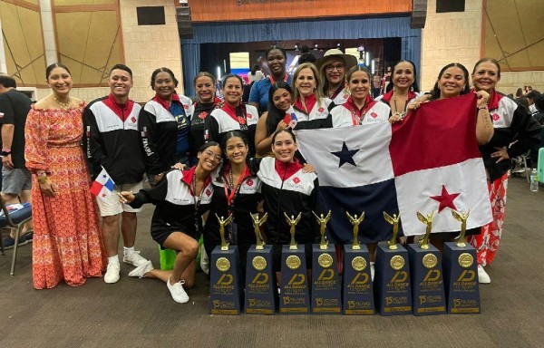 Panameños vuelven repletos de premios de Campeonato Internacional de Danzas
