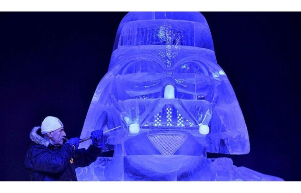 Toda la saga de “Star Wars”, en hielo