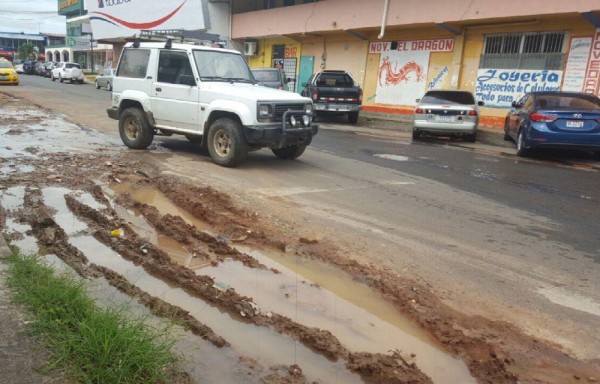 Hartos del lodazal.