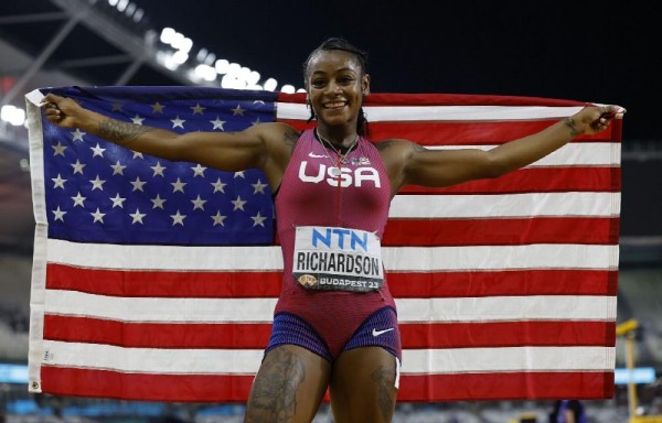 Richardson destrona a la jamaiquina Shelly-Ann