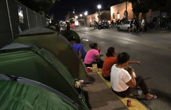 El 10 de septiembre aumento el cruce de migrantes.
