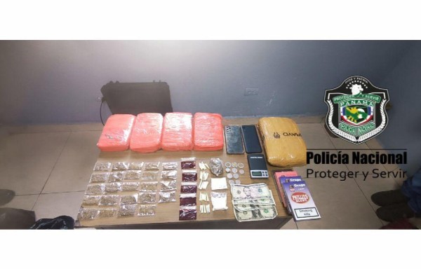 Hallan drogas detrás de barraca en Curundú