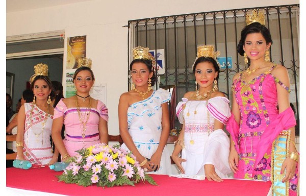 Reinas de corregimientos.