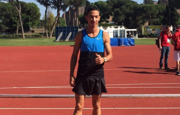 Yassir Cabrera empezará a competir a las 5.00 a. m. en la pista del estadio Rommel Fernández, en Juan Díaz.