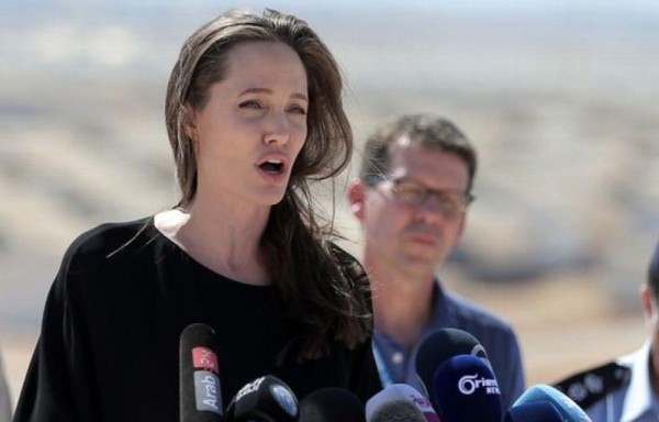 Angelina Jolie pide mayor apoyo para refugiados sirios