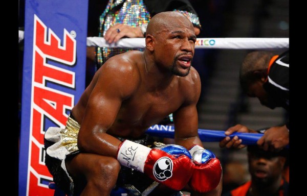 El invicto estadounidense Floyd Mayweather Jr.