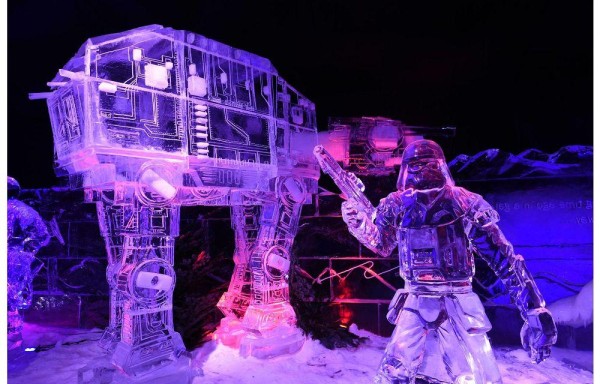 Toda la saga de “Star Wars”, en hielo