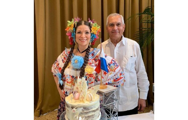 Ana Matilde celebró su cumpleaños a lo típico