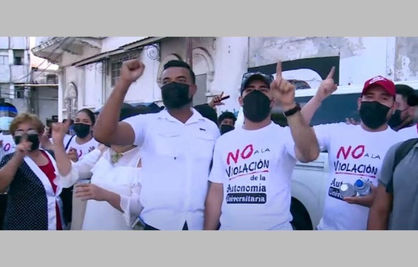 Estudiantes de la Unachi en pie de guerra; exigen el veto presidencial