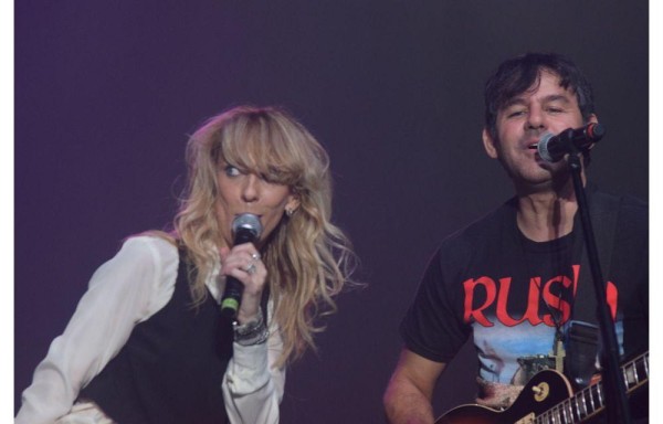 Gabi Ñazo abrió el show.