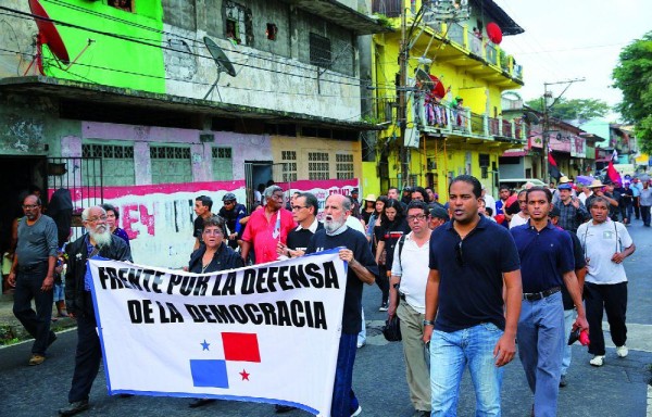 La marcha se iniciará a las 4:30 p. m. desde El Chorrillo hasta el Parque de Santa Ana.