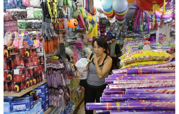 Los artículos de fiestas son los preferidos.