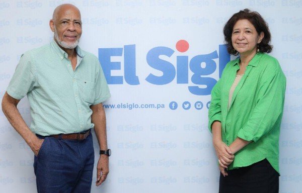 Garrit Geneteau y Maricel Araúz Jaramillo, candidatos al decanato de la Facultad de Comunicación Social.