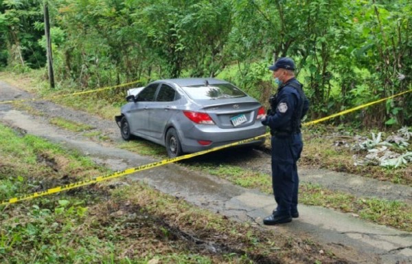 Fue abandonado en Las Lajas.