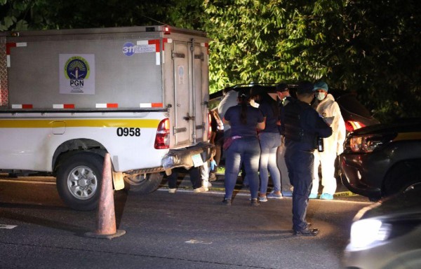 Calcinado dentro de un auto en Pacora, estaba en una zona boscosa