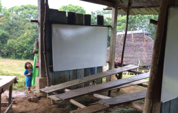 Área donde reciben clases.