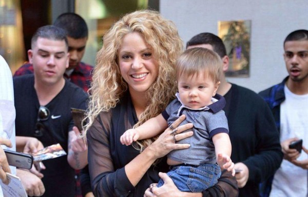 Shakira está preocupada por la salud de su hijo Sasha