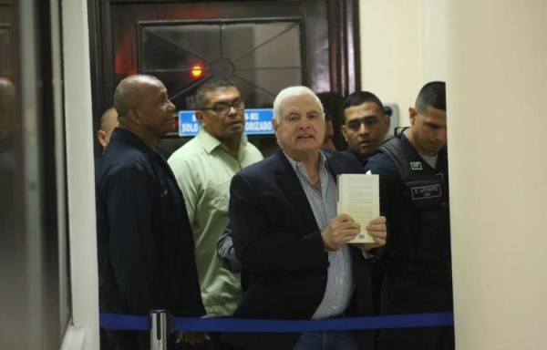 El expresidente panameño Ricardo Martinelli.