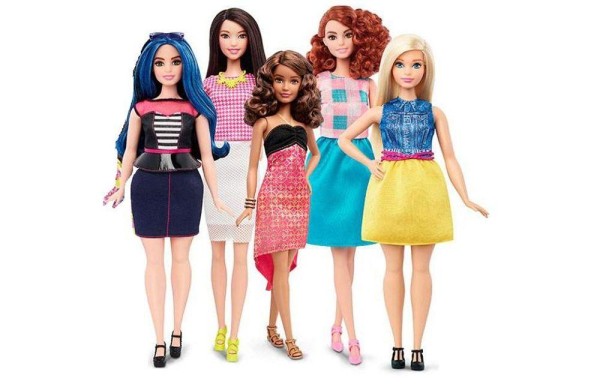 Barbie será alta, rellenita y baja