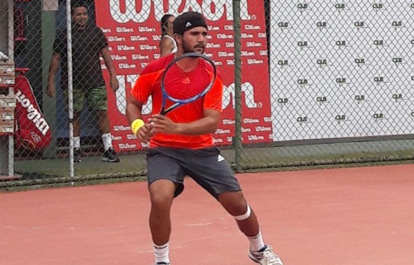 El tenista panameño José Gilberto Gómez ya está listo.