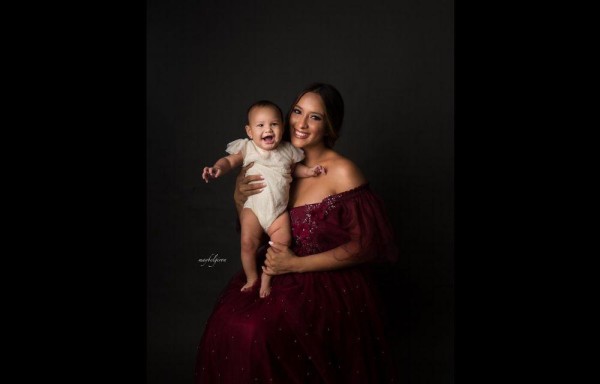 ¡Ana Lorena aprovecha al máximo a su bebé!