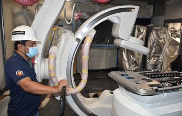 Se han instalado dos angiógrafos.