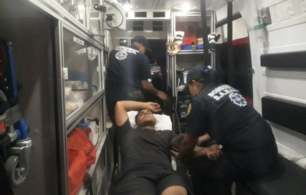 Los turistas recibieron atención médica.