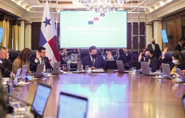 Sesión del Consejo de Gabinete.