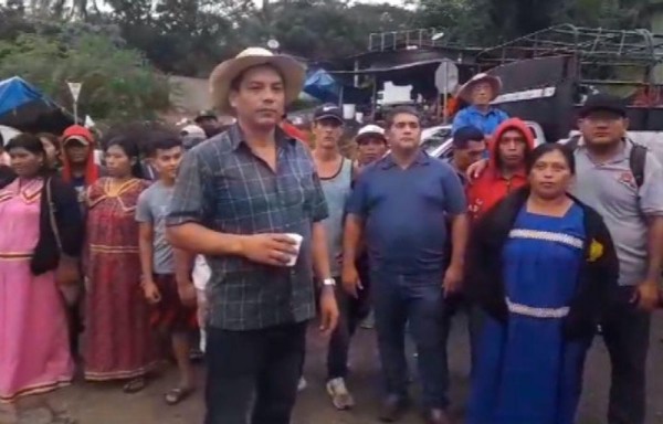 Cierre de calle en Chiriquí