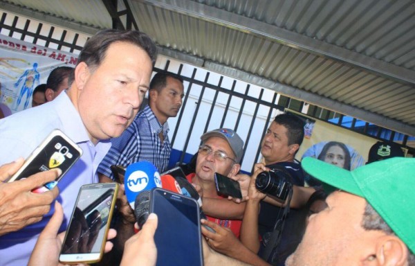 Juan Carlos Varela, presidente de Panamá.