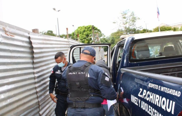 Arresto del abogado chiricano.