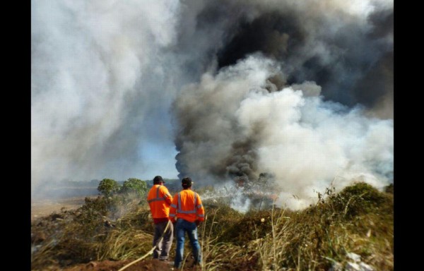 Piden alerta sanitaria por humo tóxico