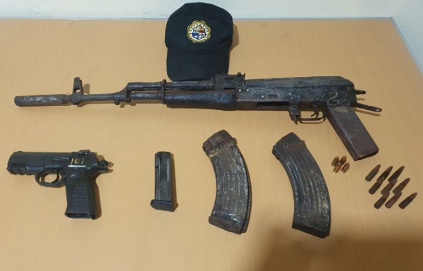 Ministerio Público investiga procedencia de las armas encontradas la noche del lunes