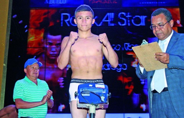 El boxeador panameño Israel ‘Ricky Hatton' Hidrogo.