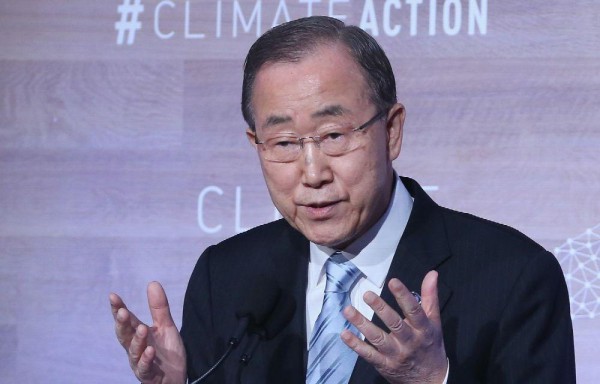 Ban Ki-moon, secretario de la ONU.
