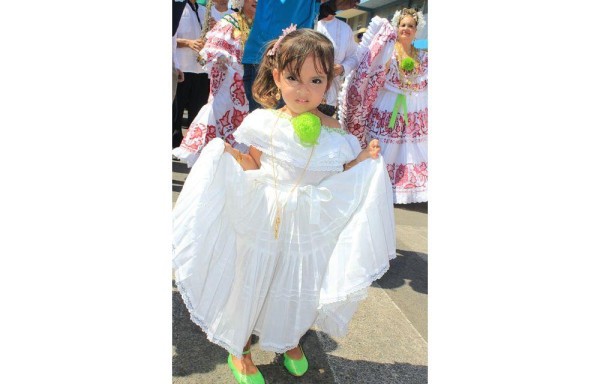 Niñas fueron el atractivo.