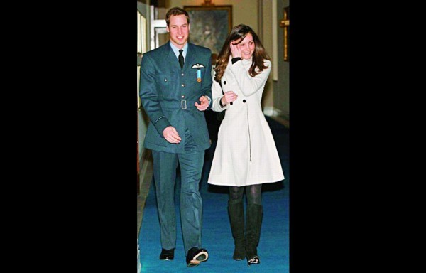 El príncipe William y su esposa, Kate Midleton.