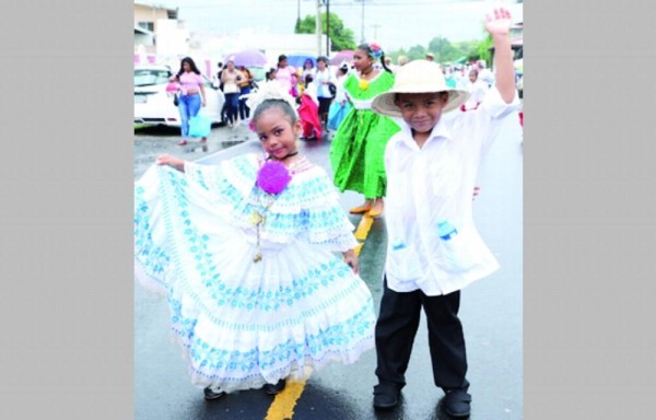 Desfiles en Panamá Viejo.