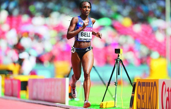 La atleta Rolanda Bell.