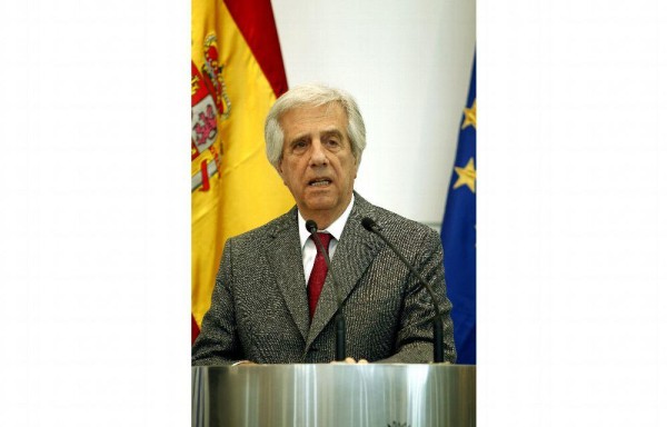 ‘lamentó las muertes en las últimas semanas y pidió que no haya más víctimas'. TABARÉ VÁZQUEZ Presidente de Uruguay